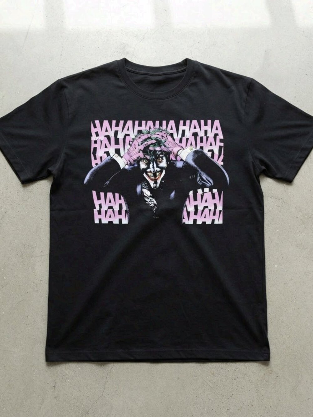 The Joker Batman 1989 Retro Vintage Graphic T-Shirt Reprint